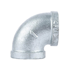 CODA RESOURCES Coda Resources 506383 Galvanized Iron 90 Degree Elbow 1 in
