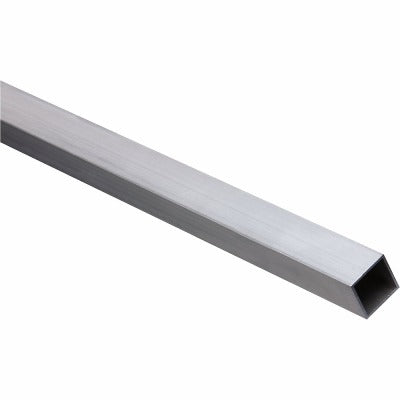NATIONAL HARDWARE N247-619 Aluminum Mill Square Tube 1x1/16x48 in 2-pack