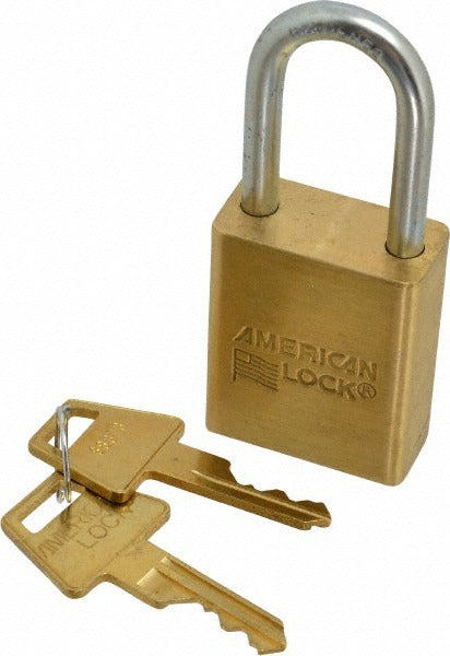 AMERICAN LOCK American Lock A41 Steel Padlock Keyed Different