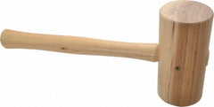 GARLAND Garland 12005 Wooden Mallet 1.75 Lb Hickory Head