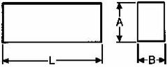 SECO TOOLS Seco 63002167 Tool Bit Blank WKE45 Cobalt Rectangle