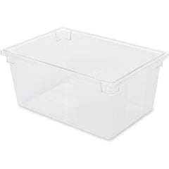 RUBBERMAID Rubbermaid FG332800CLR Food Tote Box Polycarbonate Clear