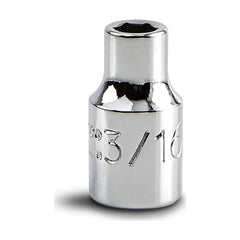 PROTO Proto J4706 Hand Socket 3/16 Inch 6-point 1/4 Drive