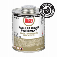 OATEY Oatey Company 31015 Clear Regular Body Pvc Cement 32 Oz