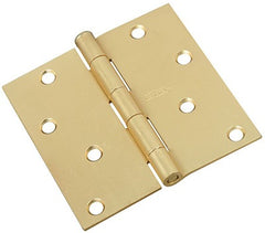 NATIONAL HARDWARE National Mfg N830-231 Satin Brass Door Hinge 4 Inches