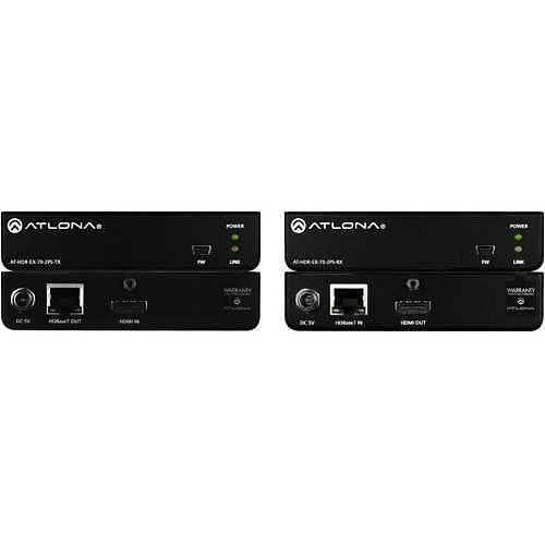 ATLONA Atlona Inc. AT-HDR-EX-70-2PS 4K Hdr Hdmi Extender 230ft