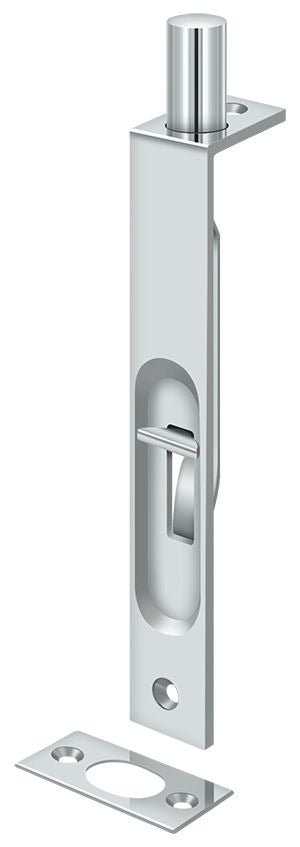 DELTANA Deltana 6FBS26 Flush Bolt 6 Inches Heavy Duty Square