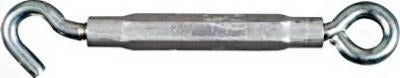 NATIONAL HARDWARE N221-978 Ss Hook Eye Turnbuckle 3/8 X 10-1/2 Inch Marine