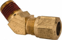 PARKER Parker VS279NTA-6-4 Brass Compression 45 Elbow 1/4 Mnpt