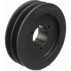 BROWNING Browning 1001916 2-groove Qd V-belt Sheave 6.15 in Od