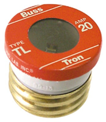 BUSSMANN Cooper Bussmann BP/TL-20 Type Tl Plug Fuse 20A 3 Pack