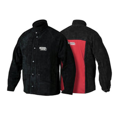 LINCOLN ELECTRIC Lincoln Electric K2989-L Leather Welding Jacket Large