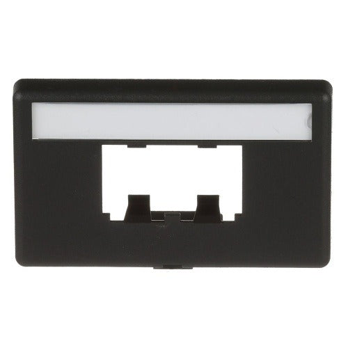 PANDUIT Panduit CFFPL2BL Mini Com 2 Position Faceplate