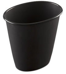 STERILITE Sterilite 10119012 Oval Vanity Wastebasket 1.5 Gallon