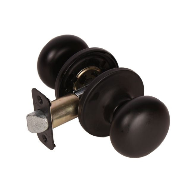 PAMEX Pamex FTF930 Baron Knob Passage Lockset Grade 3 Matte Black