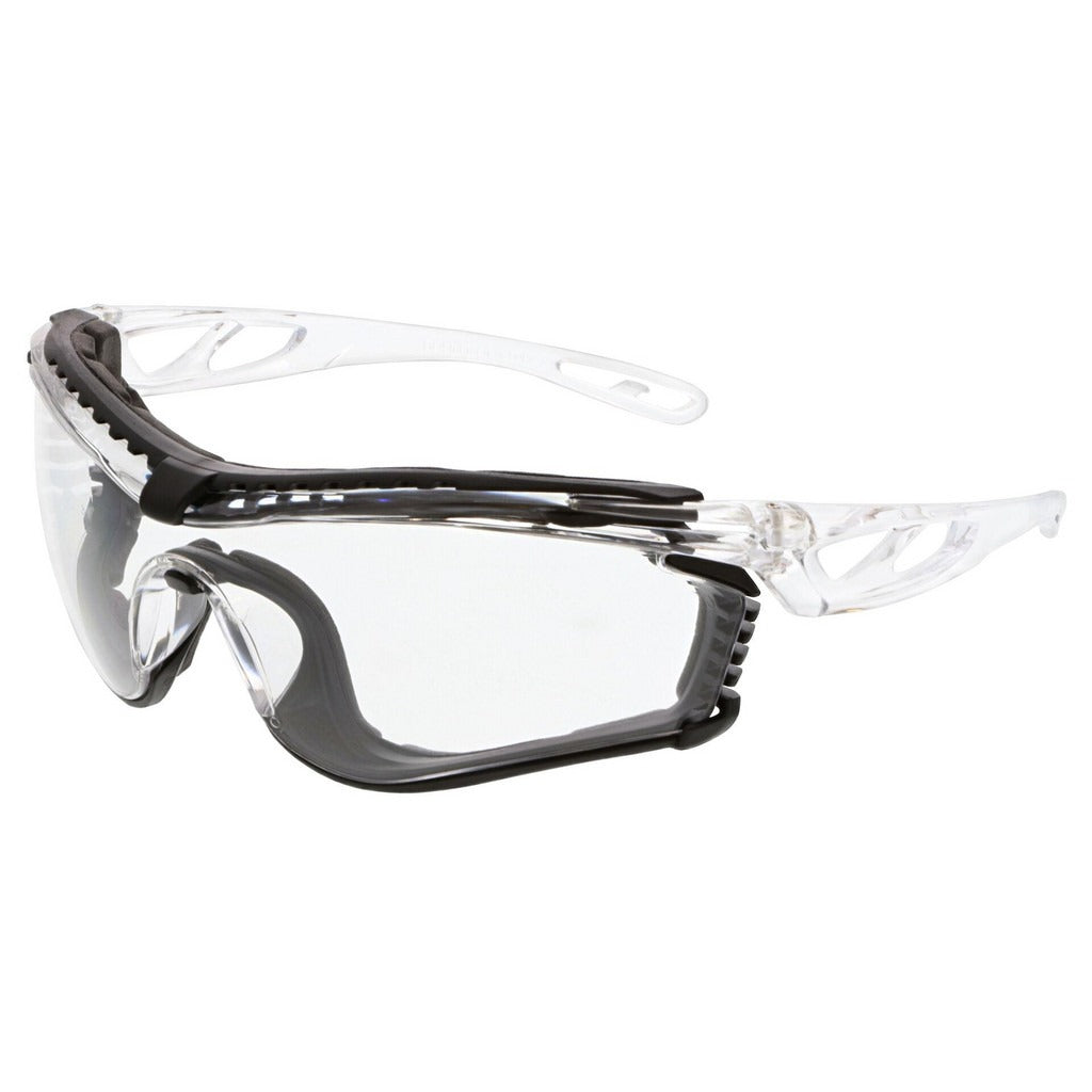 MCR SAFETY Mcr Safety CL510PF Anti-fog Safety Glasses Clear Foam Lined