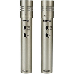 SHURE Shure KSM137/SL Stereo Condenser Mic Stereo Pair
