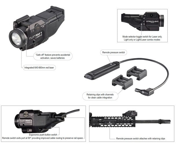 STREAMLIGHT Streamlight 69445 TLR RM 1 500 Lumen (Rail-Mounted)
