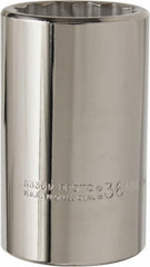 PROTO Proto J5336M Deep Hand Socket 36mm 12-point 1/2 Drive