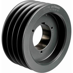 BROWNING Browning 3694544 4-groove Qd V-belt Sheave 6.88 in Od