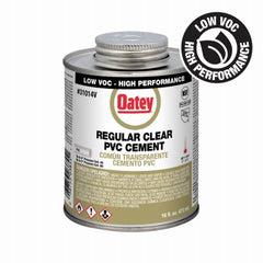 OATEY Oatey Company 31014 Clear Regular Body Pvc Cement 16 Oz