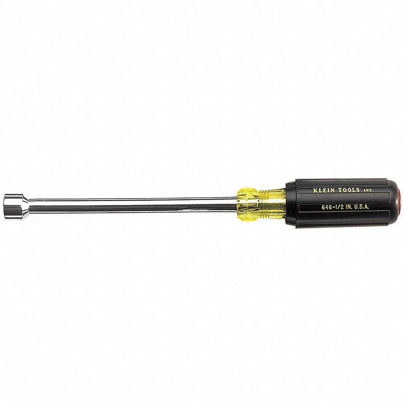 KLEIN TOOLS Klein Tools 646-11/32 Nut Driver Sae 6 Inch Shank
