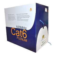 WAVENET Wavenet CAT6-550-RISER-1000-BLUE Cat6-550 Riser 550 MHz (1000 ft) 146862
