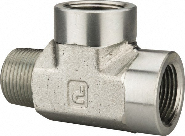 PARKER Parker 3/4 Mro-s Street Tee Mnptf X Fnptf 3000 Psi