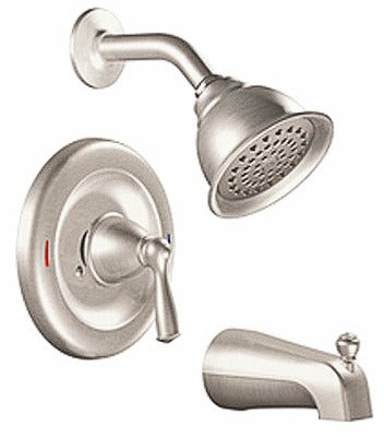 MOEN Moen Inc/faucets 82910SRN Tub Shower Faucet 1.75 Gpm Spot Resist