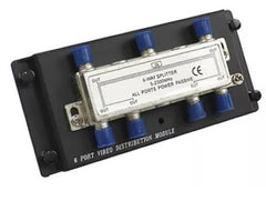 WAVENET Wavenet whvs1006 Passive Video Splitter 1x6 2 Ghz