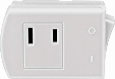 LEVITON Leviton Mfg Co C28-01469-00W White Plug-in Rocker Switch