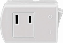 LEVITON Leviton Mfg Co C28-01469-00W White Plug-in Rocker Switch