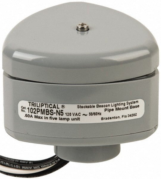EDWARDS SIGNALING Edwards Signaling 102PMBS-N5 Tower Light Base Unit 120V