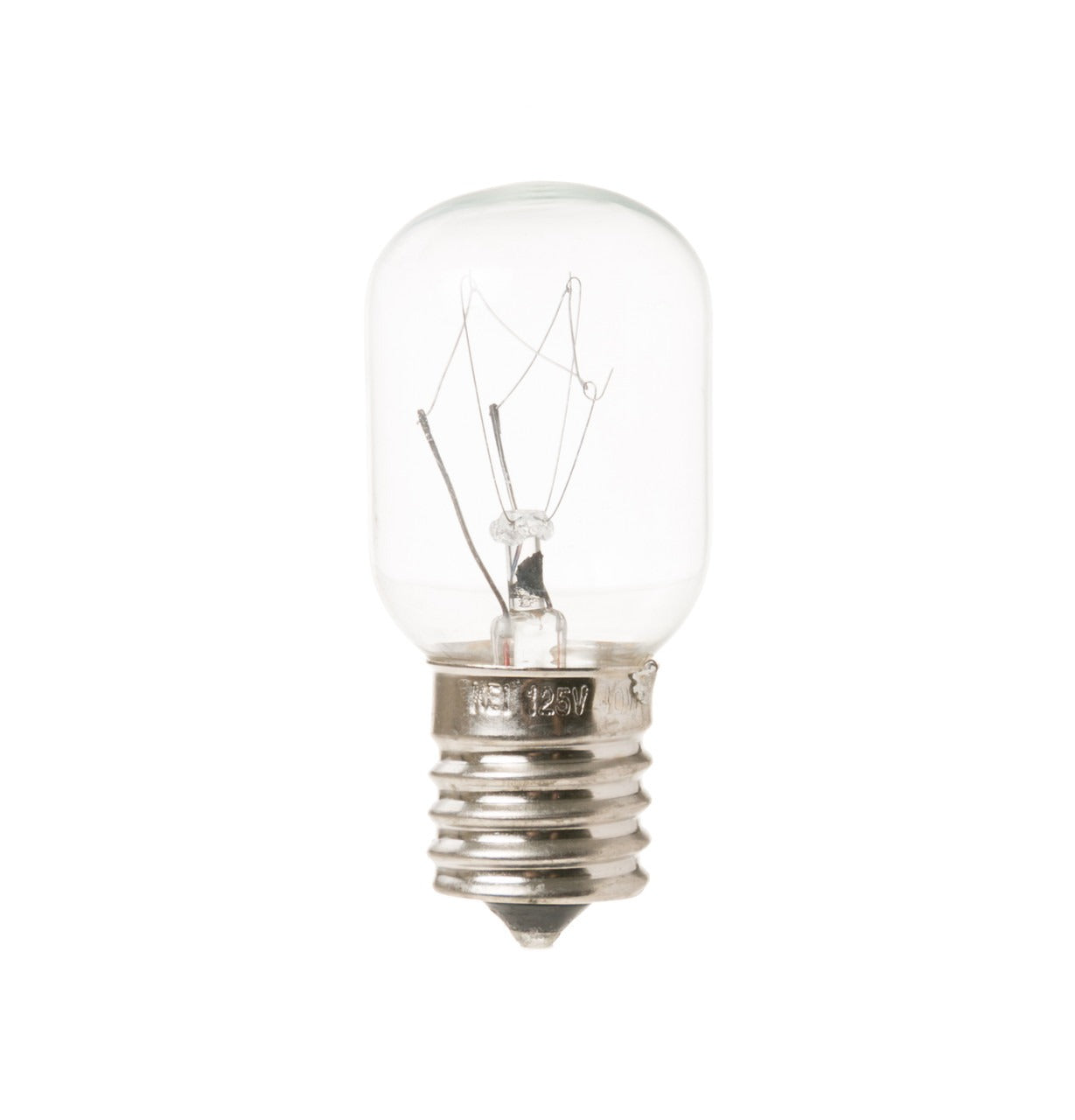 GE APPLIANCES Ge Appliances WB25X10030 Microwave Incandescent Bulb 40W (Pack of 1) WB25X10030