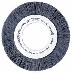 WEILER Weiler 97740 Wheel Brush 14 in Crimped Nylon 180 Grit