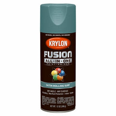 KRYLON Krylon K02747007 Satin Spray Paint Primer 12 Oz Rolling Surf