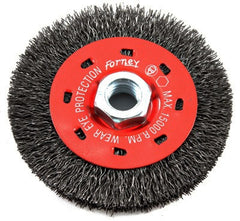 FORNEY Forney Industries Inc 72788 Crimped Wire Wheel Brush 4 in