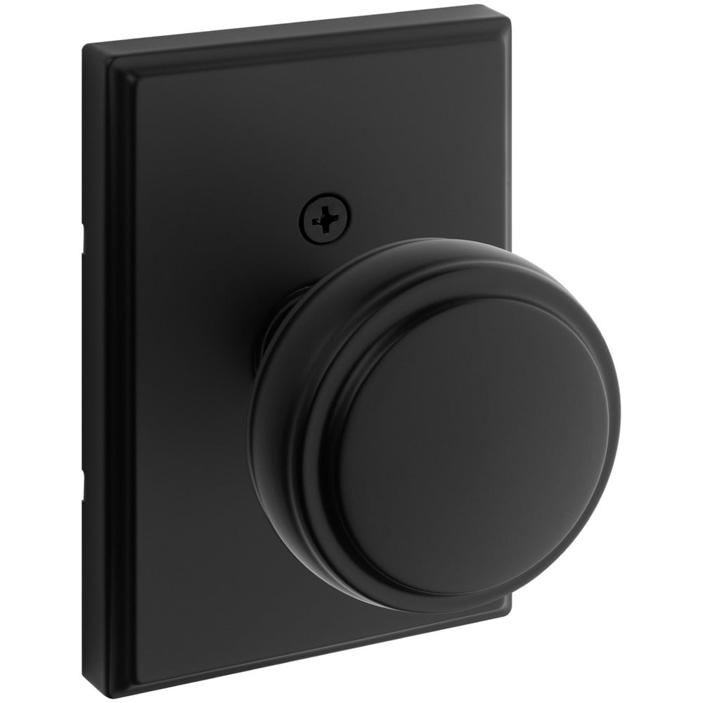 KWIKSET Kwikset 788SOKTRCT-514 Sora Half Dummy Knob Matte Black