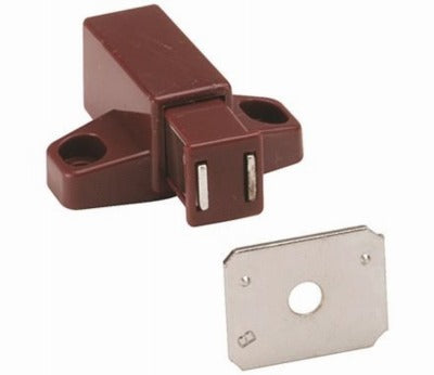 AMEROCK Amerock BP32301BR Touch Catch 1-11/16 in Brown 25 Pack
