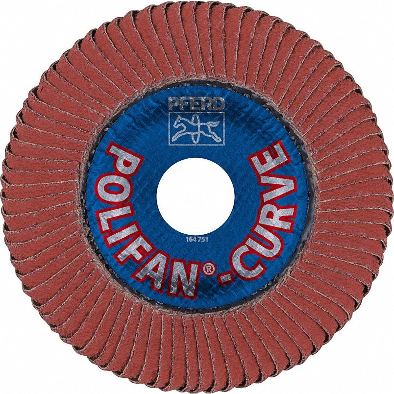 PFERD Pferd 67646 Radial Flap Disc 40 Grit Aluminum Oxide