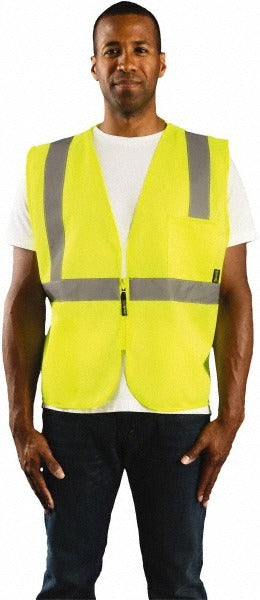 OCCUNOMIX Occunomix ECO-ISZ-YXL Hi-vis Safety Vest Xl Ansi Class 2