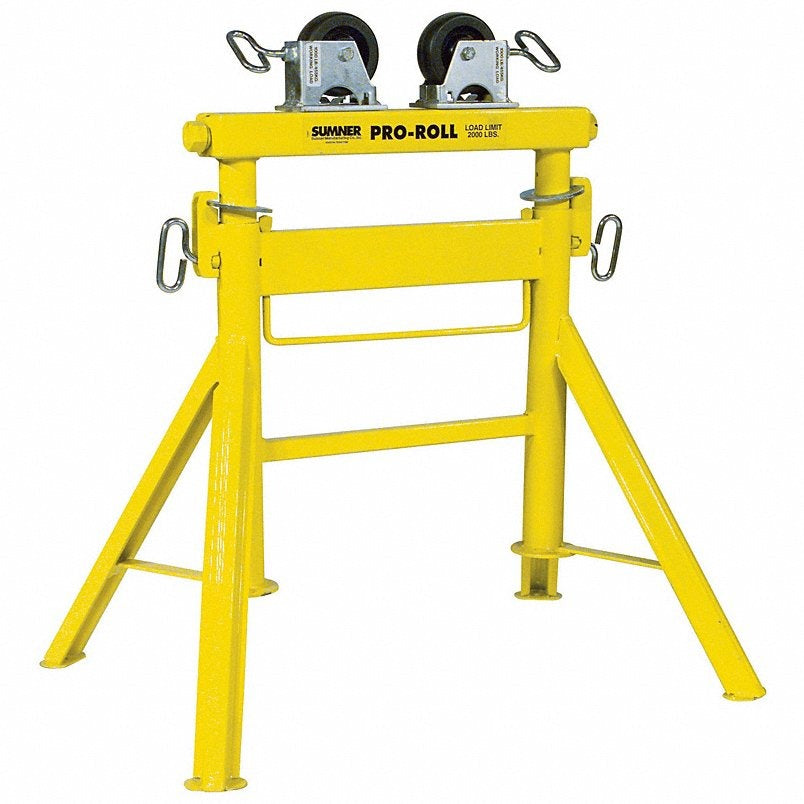 SUMNER Sumner 4375pwh Roller Head Pipe Stand 1200 Lb