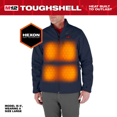 MILWAUKEE Milwaukee M100U-21L M12 Heated Toughshell Work Jacket Large