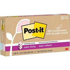 3M 3M MMMR330R6SSNRP Post-it Super Sticky Adhesive Note 3 x 3 (12 Pack) R330R-6SSNRP