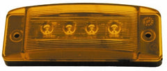 PETERSON MANUFACTURING Peterson 188R Red Lens Reflector 6x2 in 12V