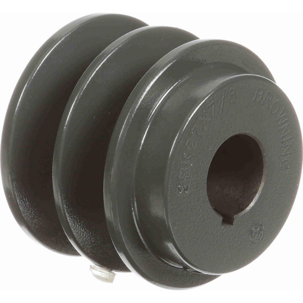 BROWNING Browning 1033083 Two Groove Sheave 2.7in Od 7/8in Bore