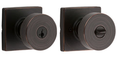 KWIKSET Kwikset 740PSKSQT-11PS Pismo Knob Entry Lock Smartkey