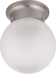 SATCO-NUVO Satco-Nuvo 60/3249 1-Light Flush Mount 60W (6 in)