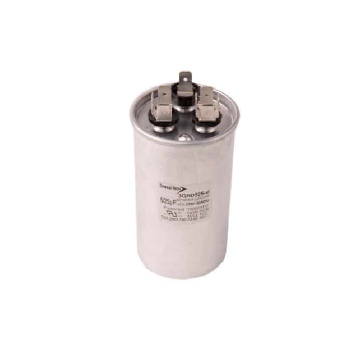 DIVERSITECH Diversitech 3GR0525 Motor Run Capacitor 25.5+5 uF 370V (Each)