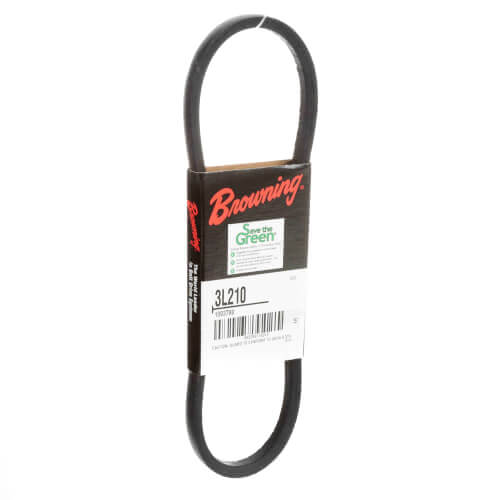 BROWNING Browning 3L210 FHP V-Belts, L Belt Section, 21 Inches, Replacement 3L220
